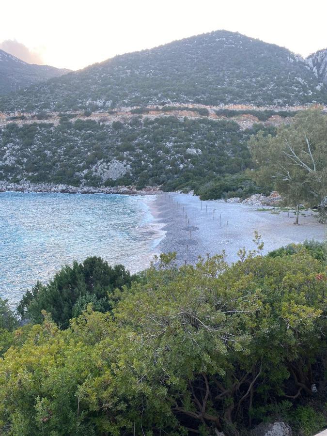 Secret Arcadia Bay - Maisonette Breathtaking Sea & Mountain View-Just On The Beach Agios Andreas  ภายนอก รูปภาพ