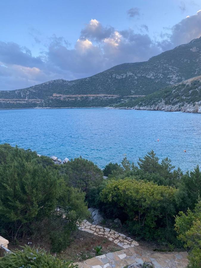 Secret Arcadia Bay - Maisonette Breathtaking Sea & Mountain View-Just On The Beach Agios Andreas  ภายนอก รูปภาพ